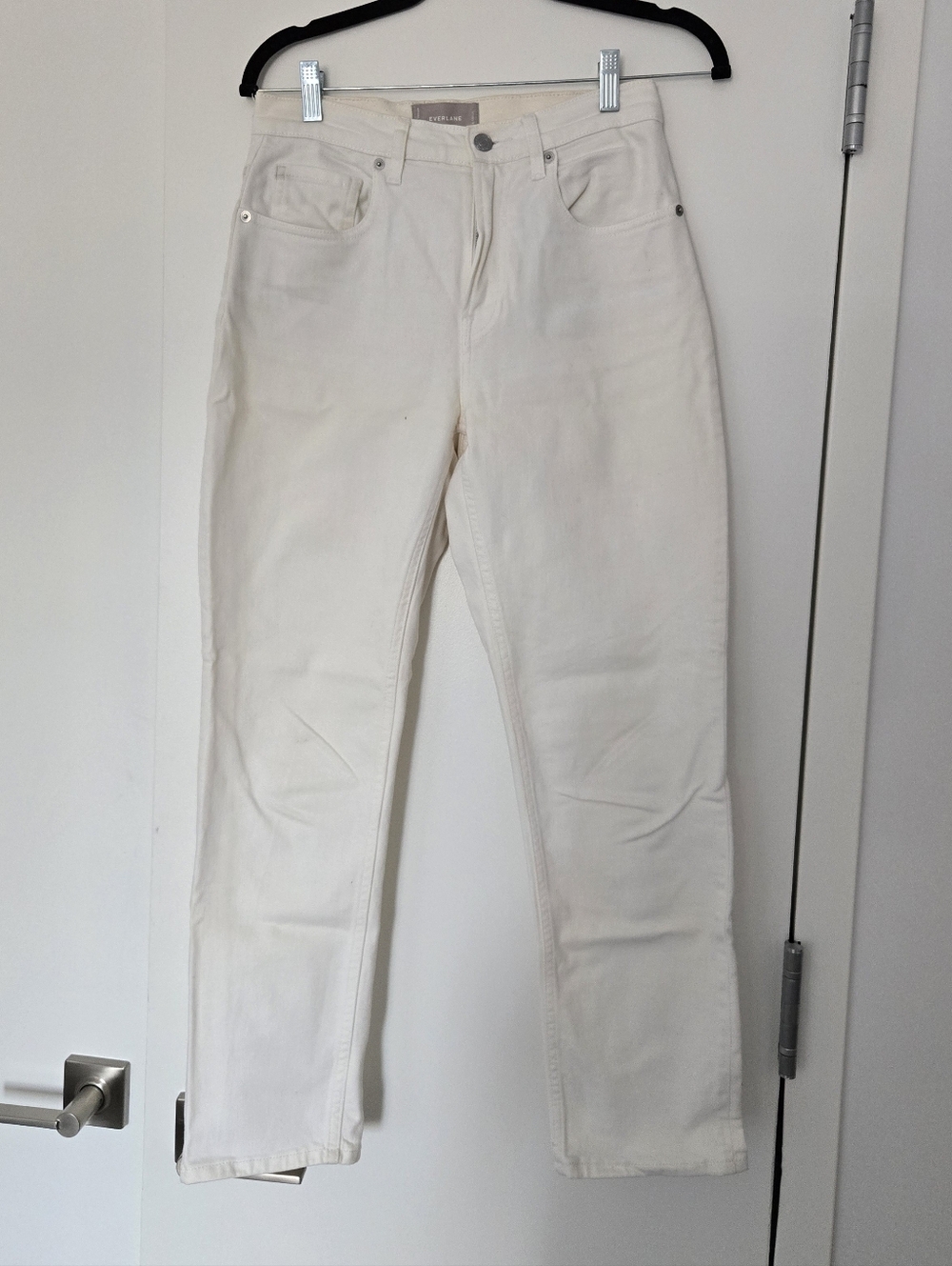 Everlane White Jeans (Size 26)